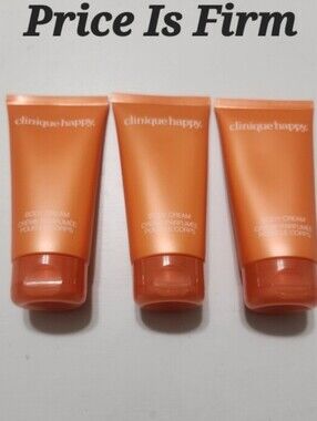 3 CLINIQUE Happy Body Cream Travel Size